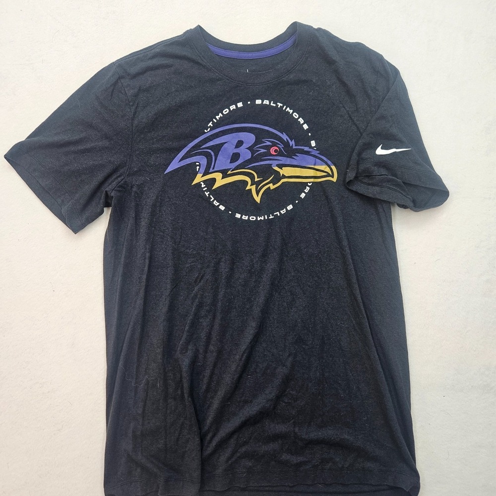Baltimore Ravens Official Mens Large Black Nike T-Shirt